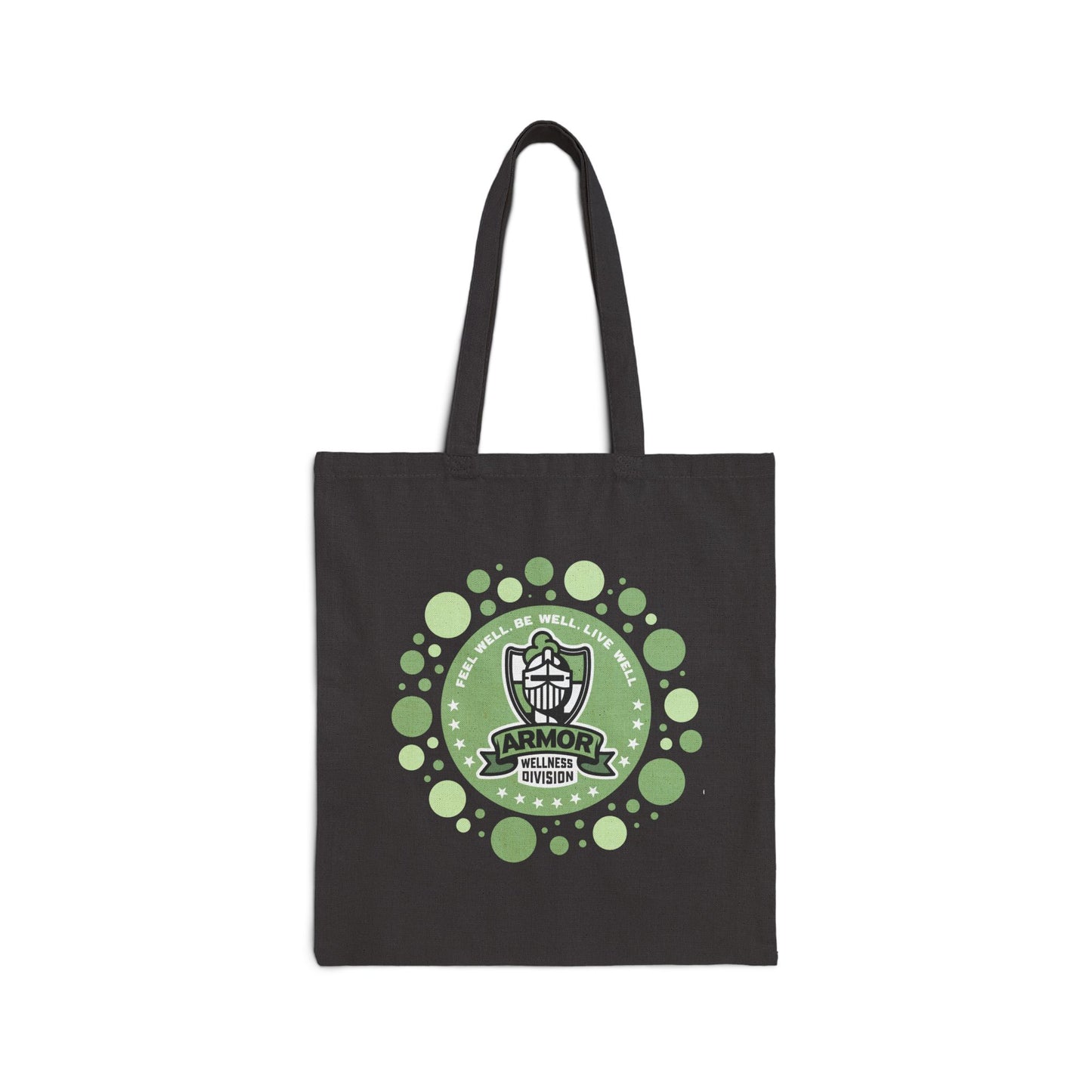 ARMOR YOGA Eco-Friendly Cotton Canvas Tote Bag