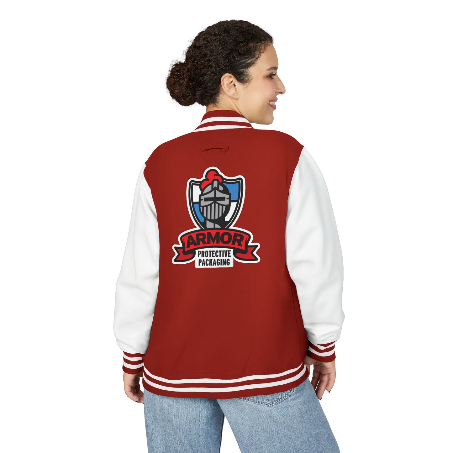 ARMOR Unisex Heavyweight Letterman Jacket