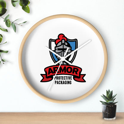 Stylish Wall Clock with Armor Protective Packaging Design, Modern Home Decor, Gift for Him, Office Decor, Unique Wall Art