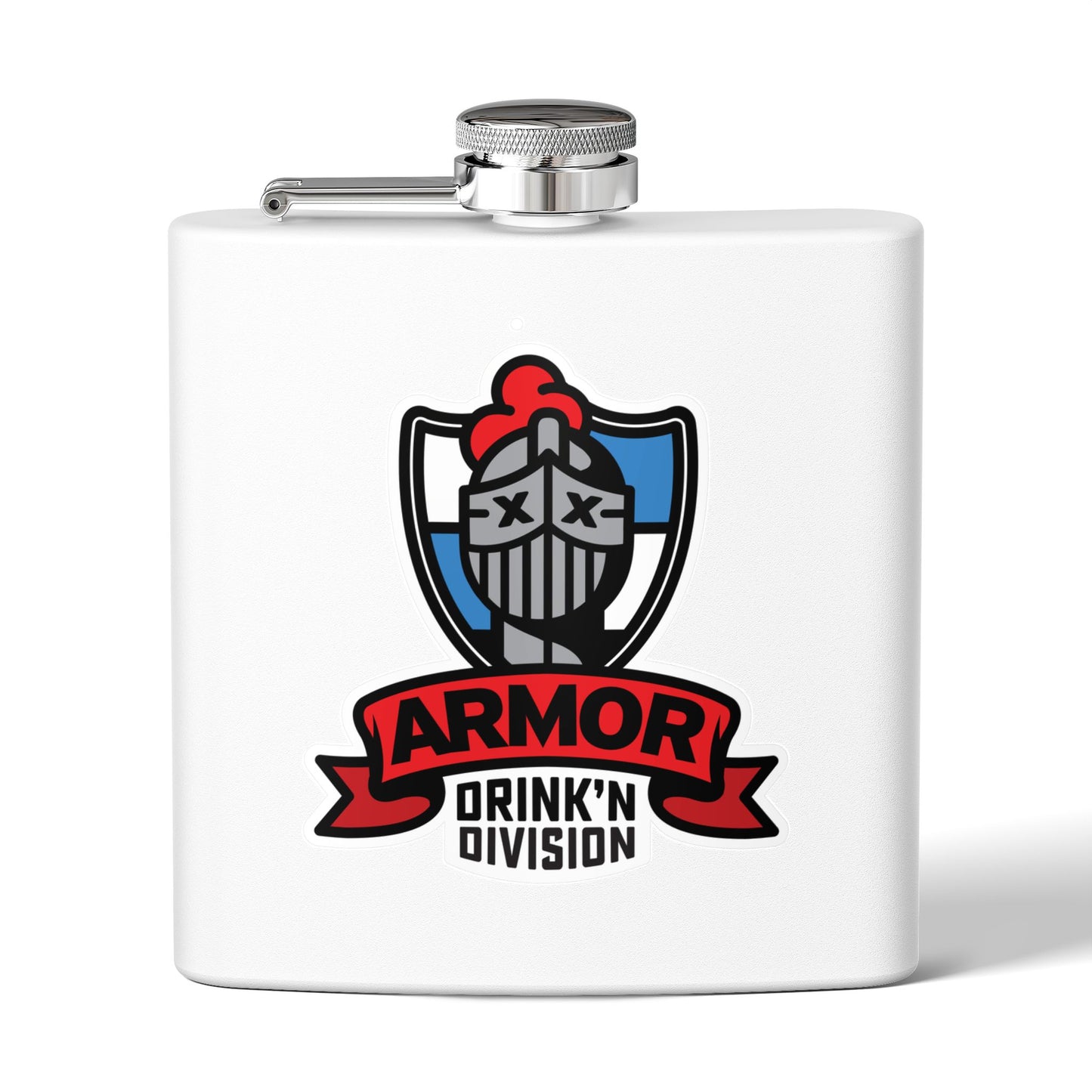 ARMOR DRINKIN Flask, 6oz