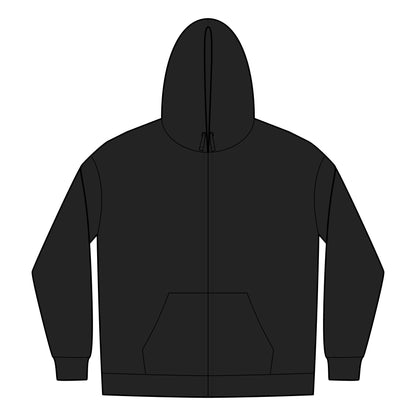Full-Zip Hoodie - Available up to 4XL