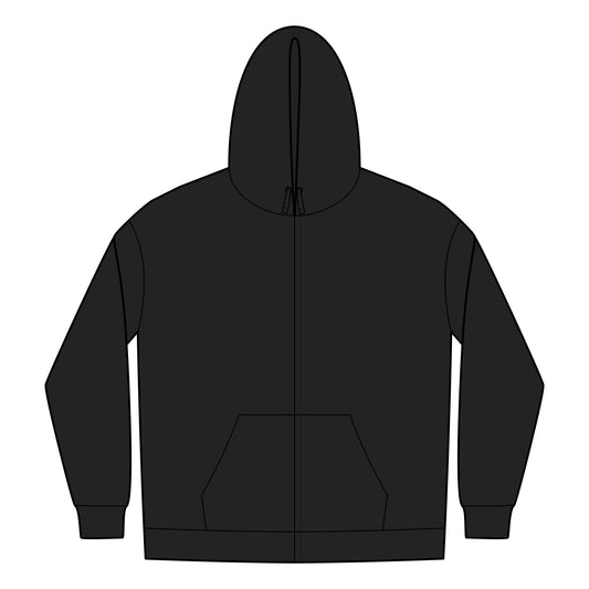 Full-Zip Hoodie - Available up to 4XL