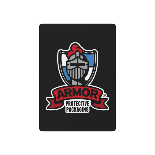 ARMOR Black Poker Playing Cards