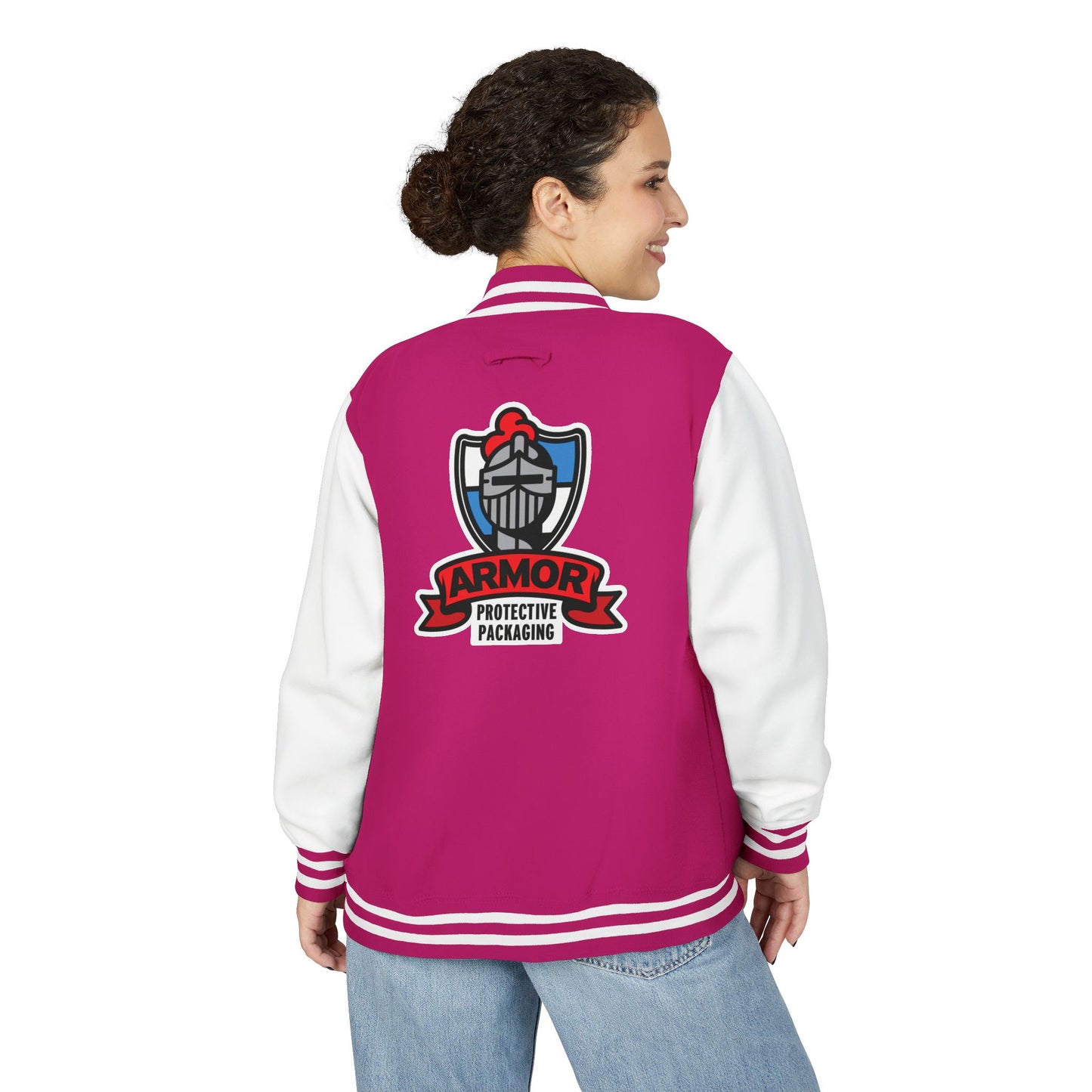 ARMOR Unisex Heavyweight Letterman Jacket