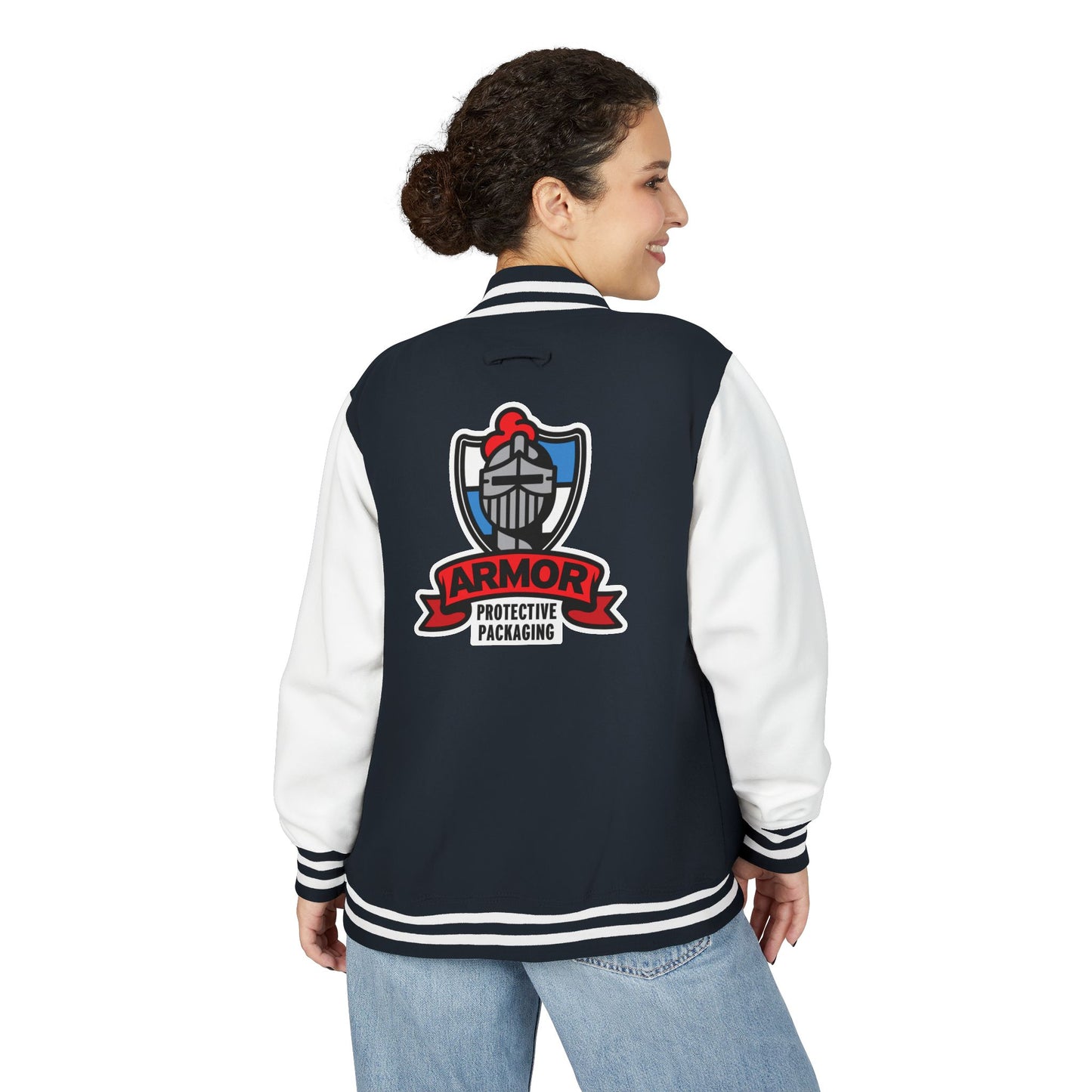 ARMOR Unisex Heavyweight Letterman Jacket