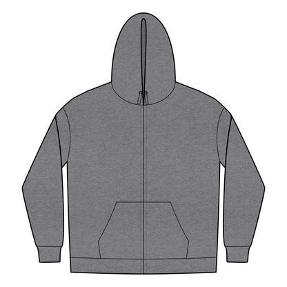 Full-Zip Hoodie - Available up to 4XL