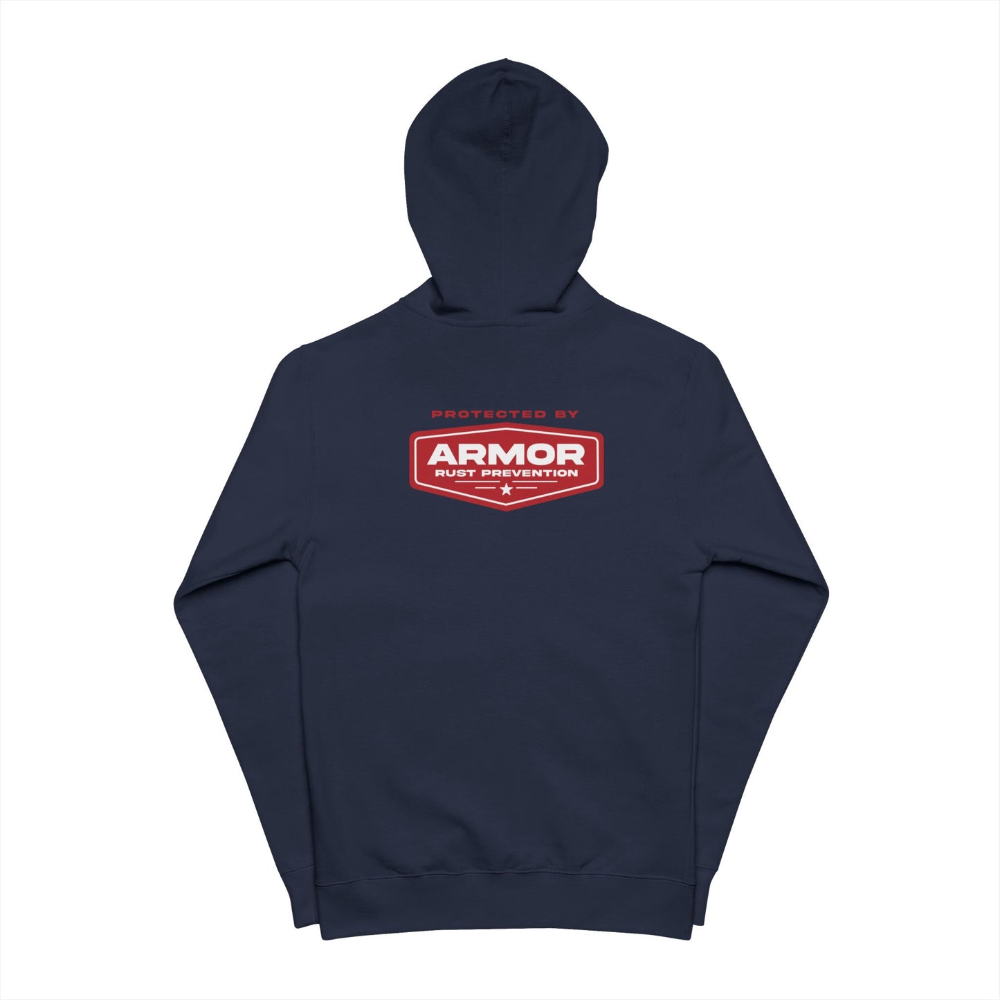 Unisex Fleece Zip Up Hoodie