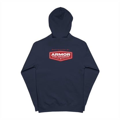 Unisex Fleece Zip Up Hoodie