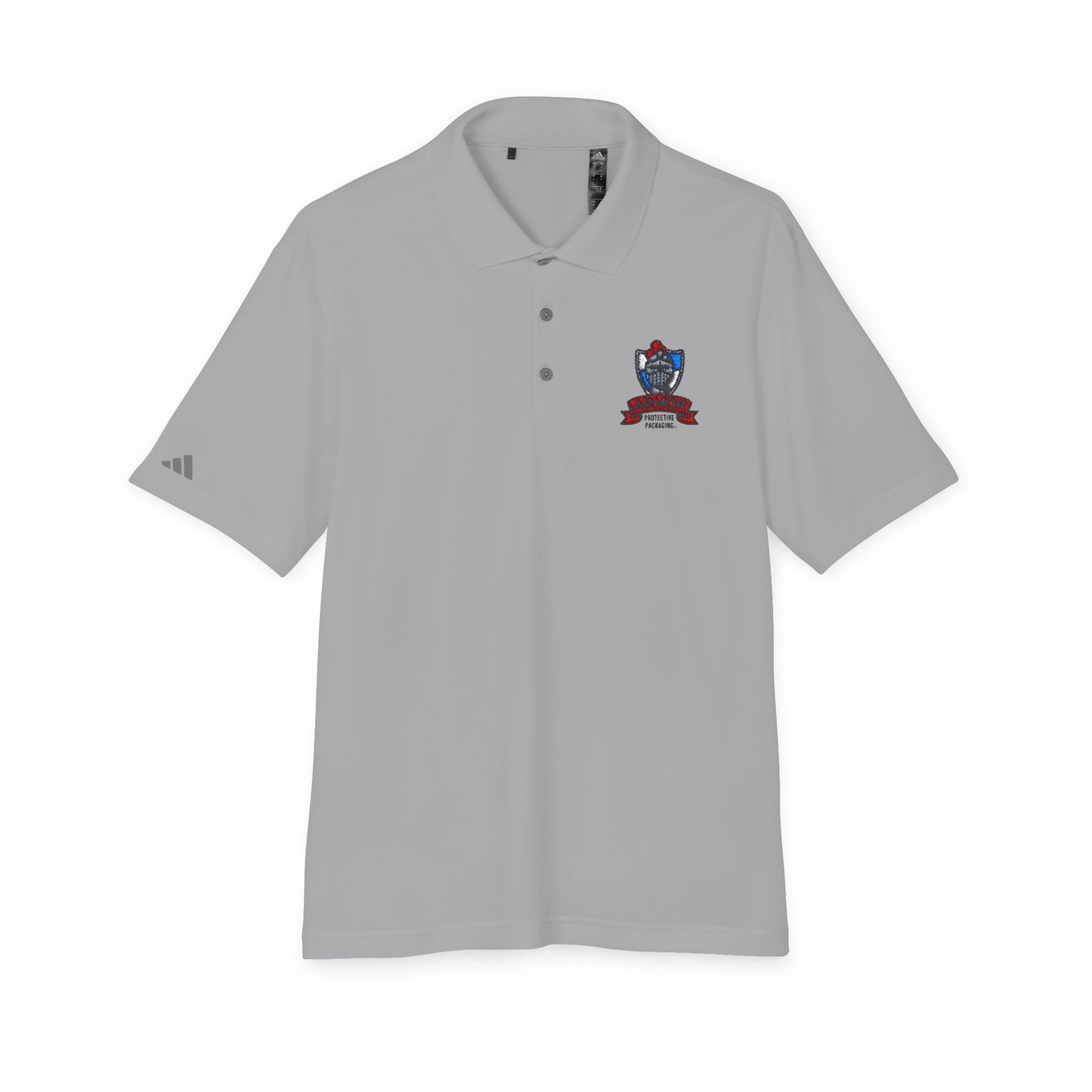 ARMOR Polo-White Logo