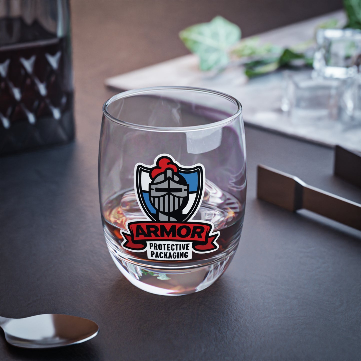 ARMOR DRINKIN Whiskey Glass