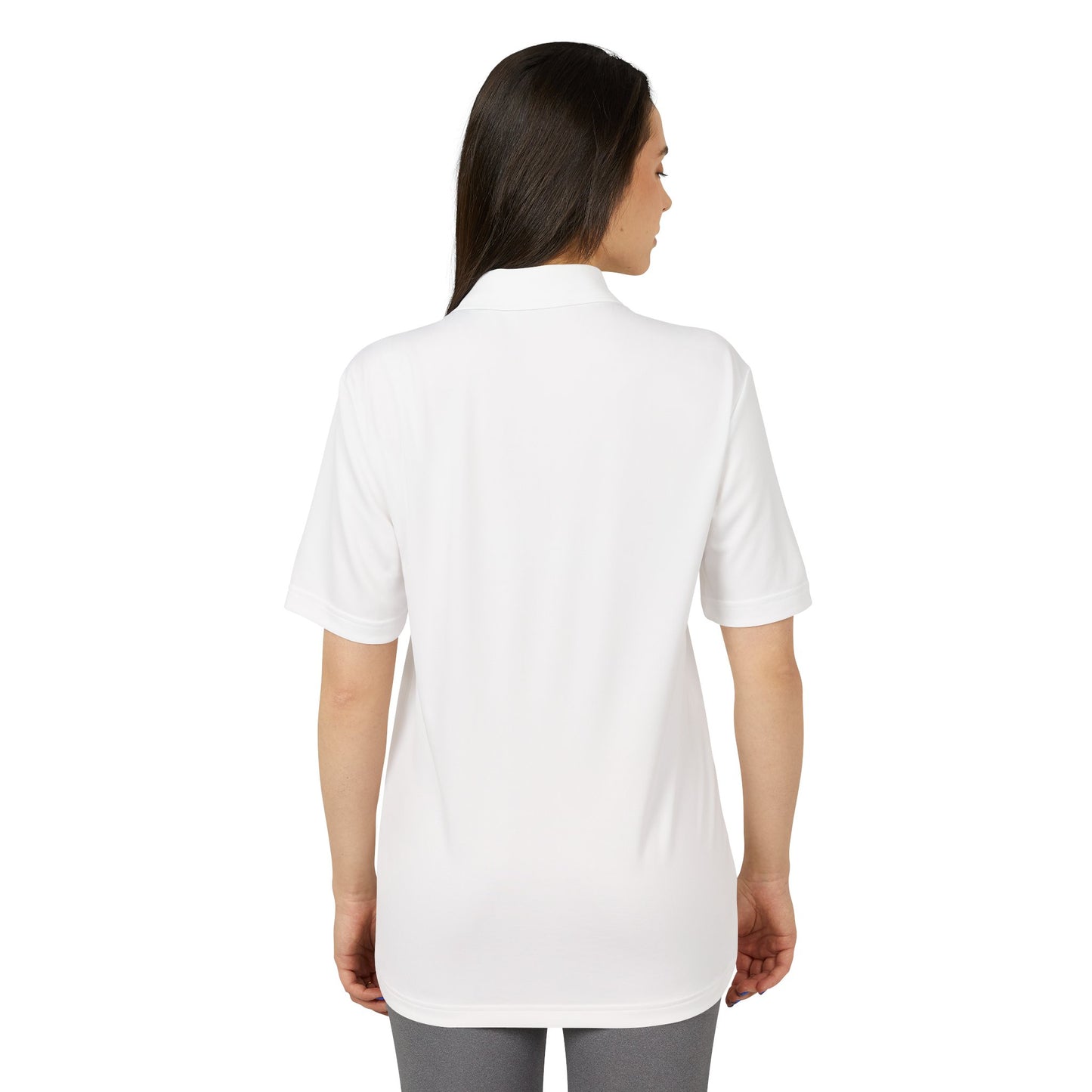 ARMOR Polo-White Logo