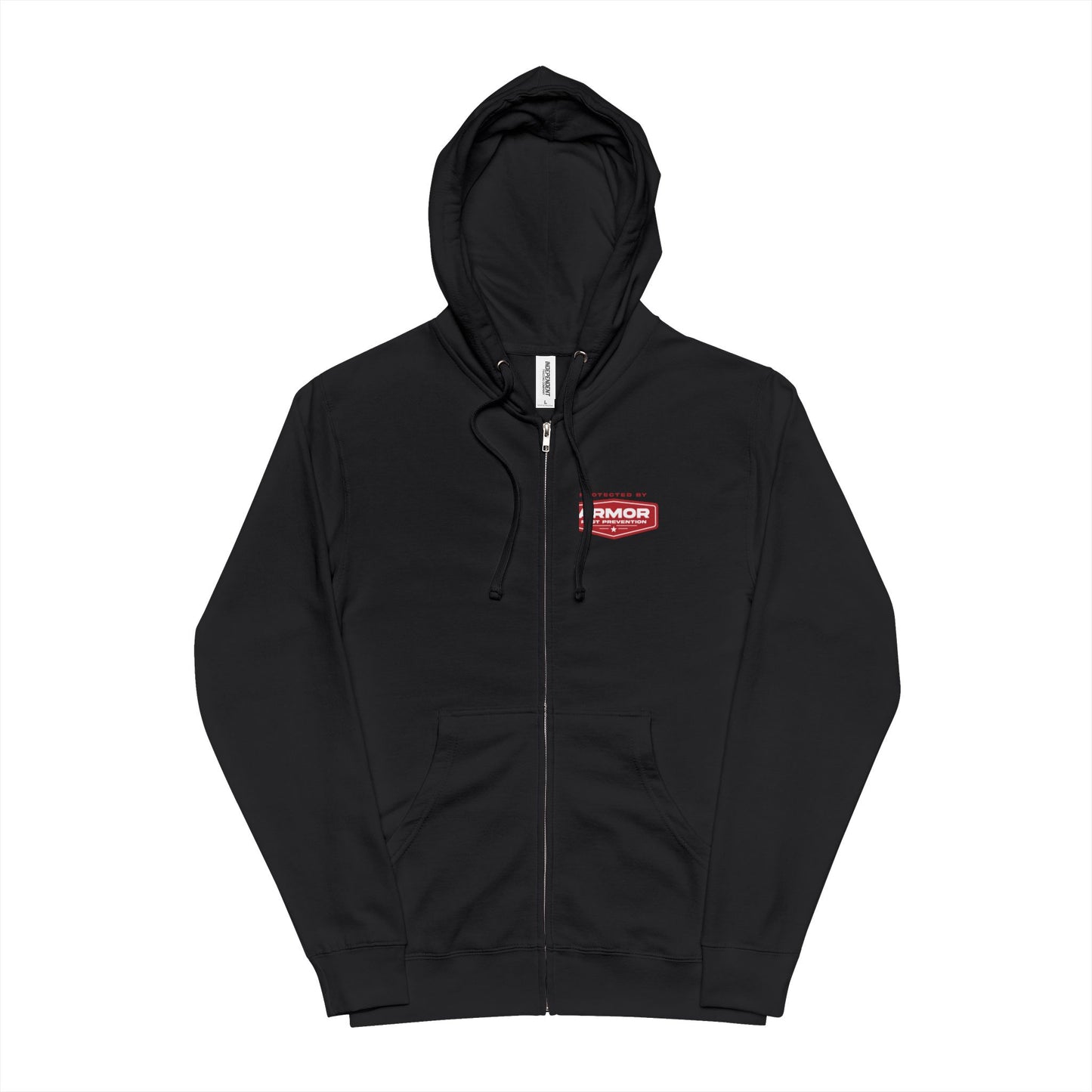 Unisex Fleece Zip Up Hoodie