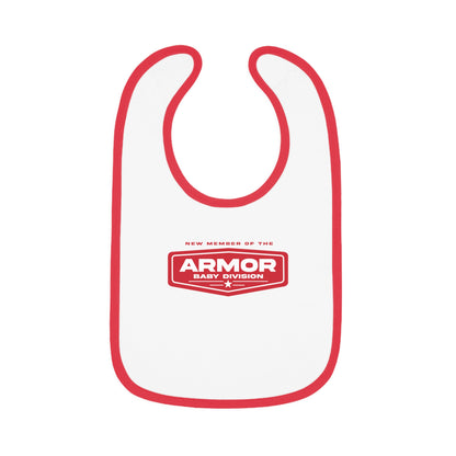 ARMOR Baby Contrast Trim Jersey Bib