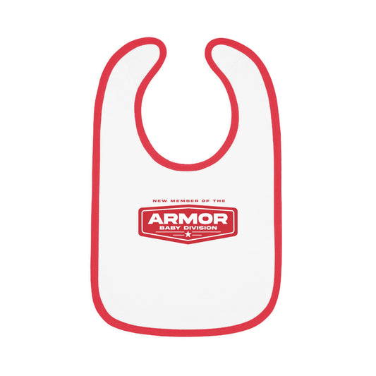 ARMOR Baby Contrast Trim Jersey Bib