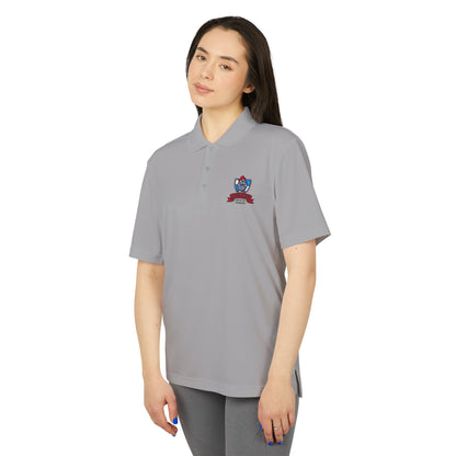 ARMOR Polo-White Logo