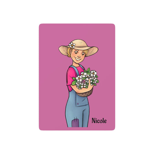 Nicole's Throwing a Garden Card Party!