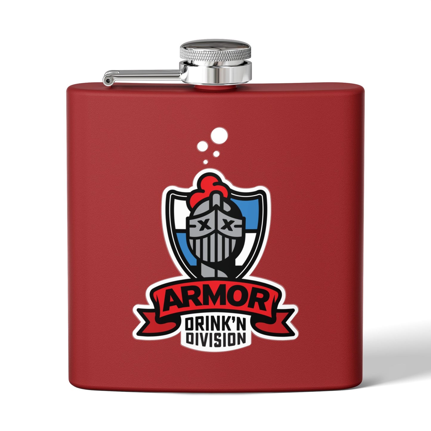 ARMOR DRINKIN Flask, 6oz