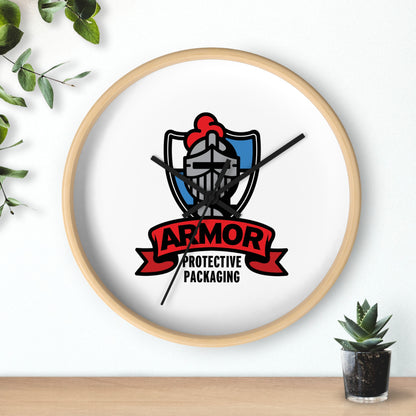 Stylish Wall Clock with Armor Protective Packaging Design, Modern Home Decor, Gift for Him, Office Decor, Unique Wall Art