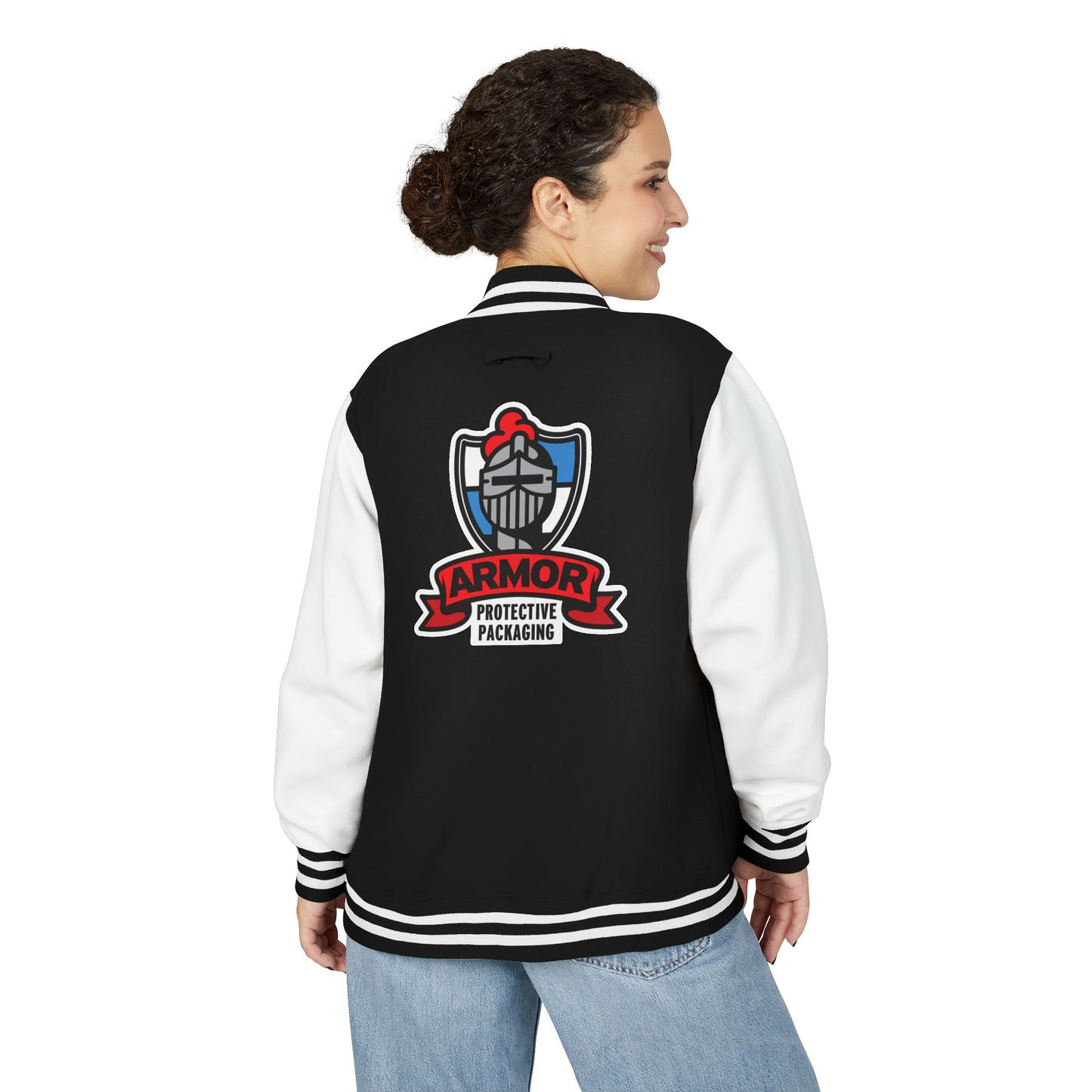ARMOR Unisex Heavyweight Letterman Jacket