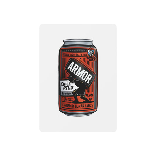 ARMOR Beer Playing Cards-Cuz Beer and Poker Go Together