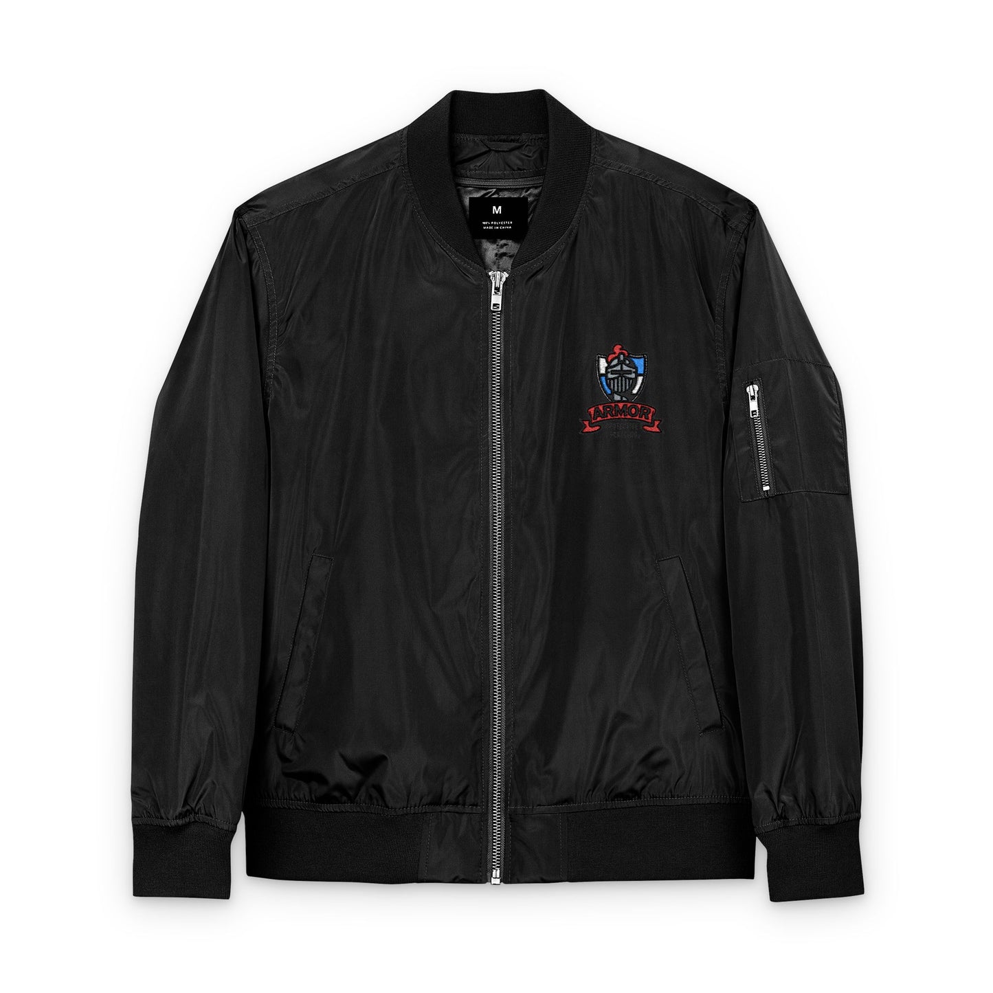 Recycled Bomber Jacket (Embroidery)