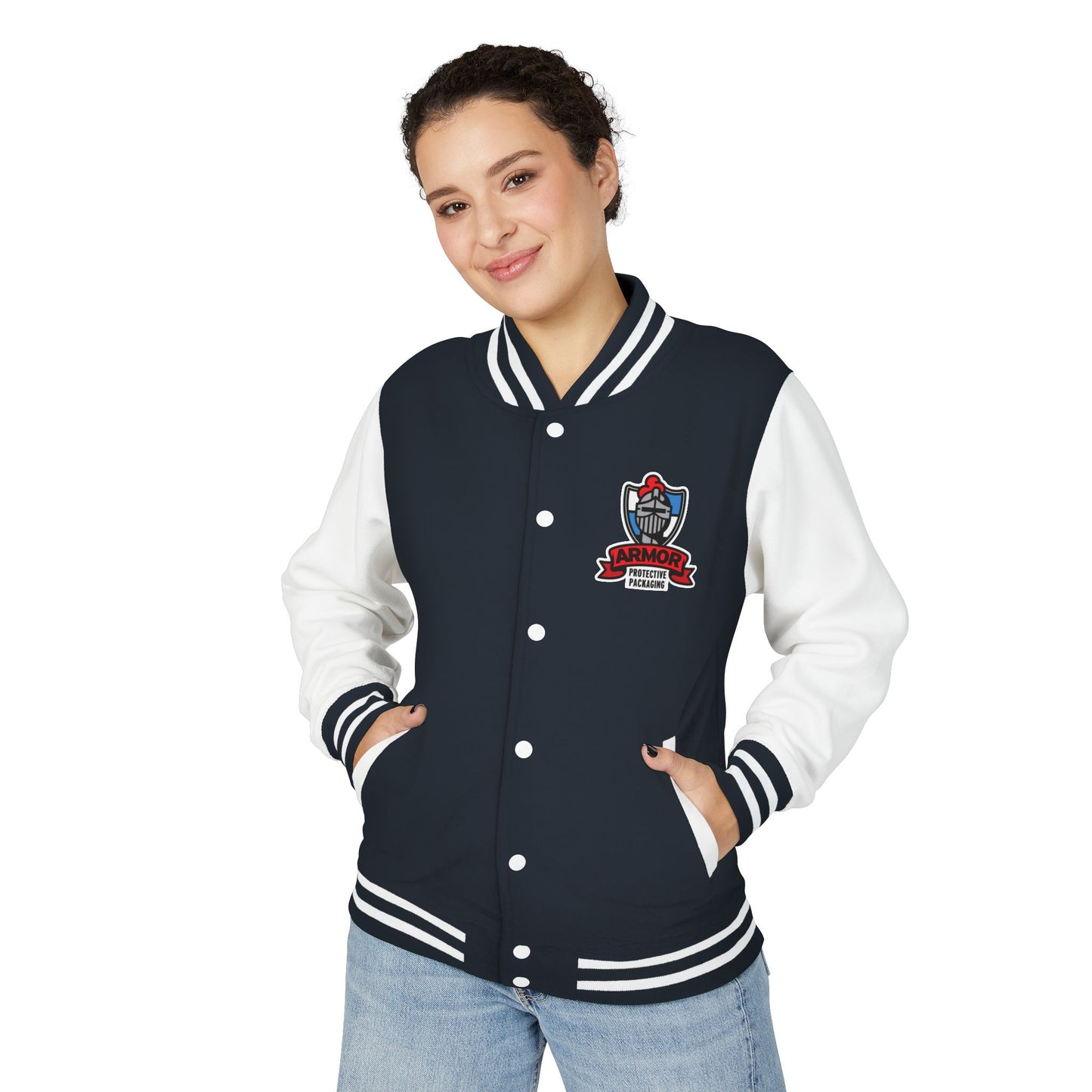 ARMOR Unisex Heavyweight Letterman Jacket