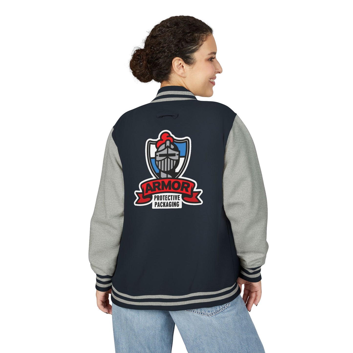 ARMOR Unisex Heavyweight Letterman Jacket
