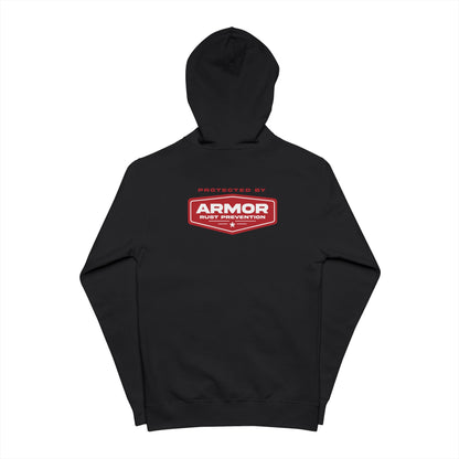 Unisex Fleece Zip Up Hoodie