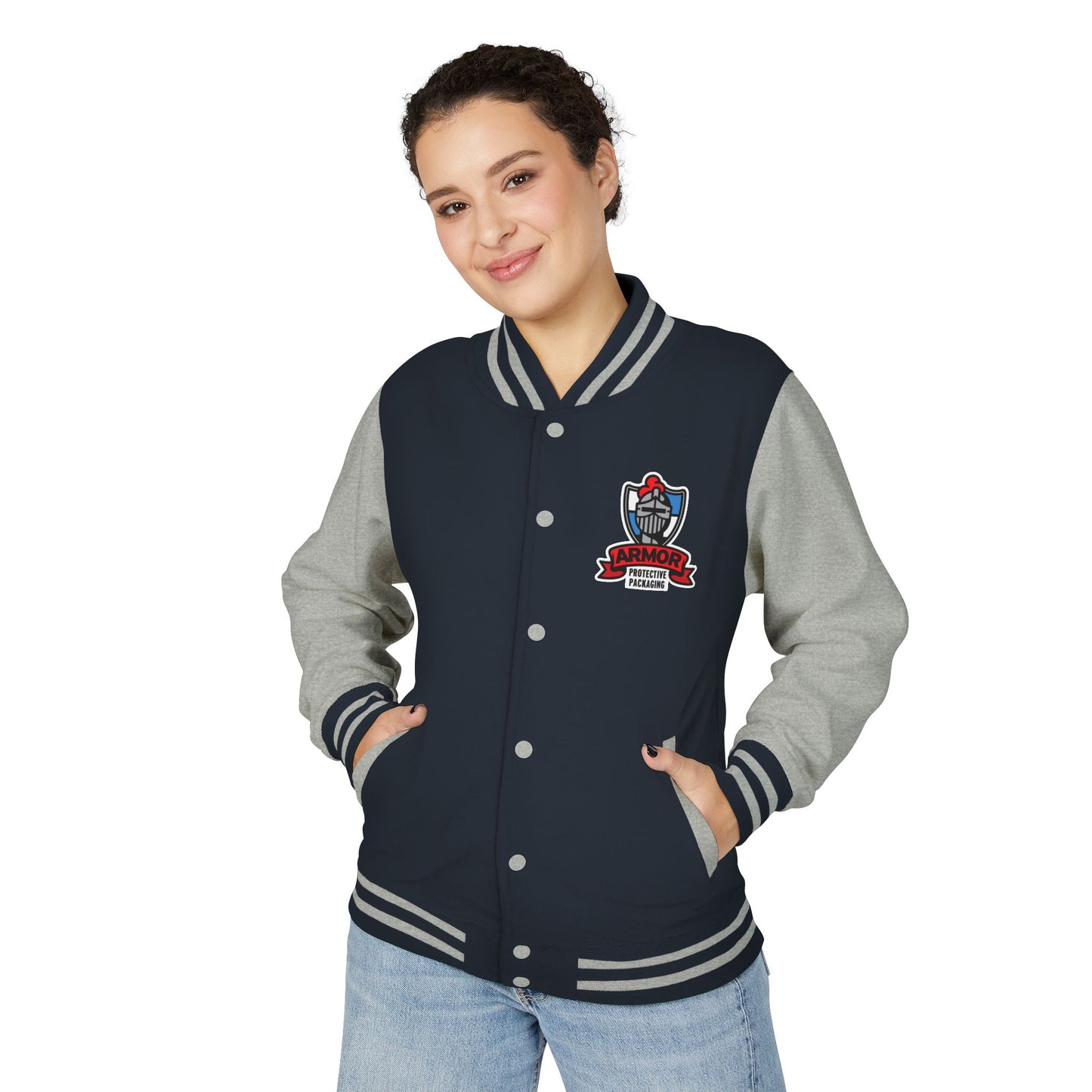 ARMOR Unisex Heavyweight Letterman Jacket