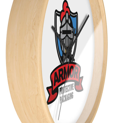 Stylish Wall Clock with Armor Protective Packaging Design, Modern Home Decor, Gift for Him, Office Decor, Unique Wall Art