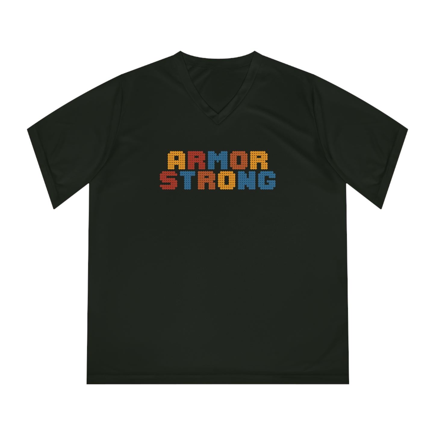 ARMOR STRONG Women's V-Neck T-Shirt