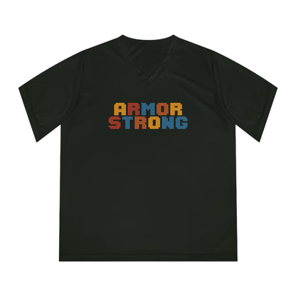 ARMOR STRONG Women's V-Neck T-Shirt