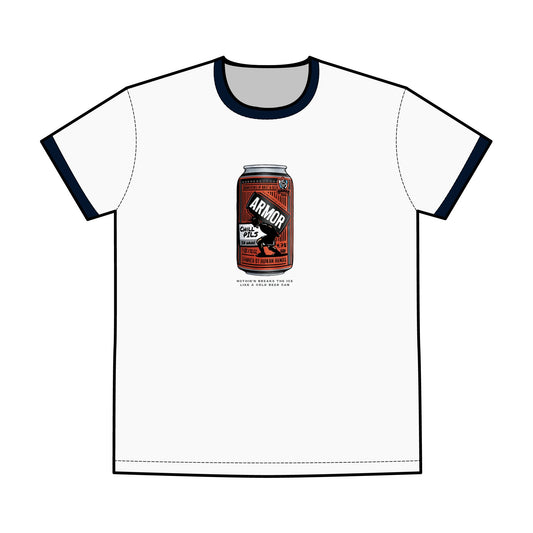 ARMOR BEER Men's Staple Ringer Tee