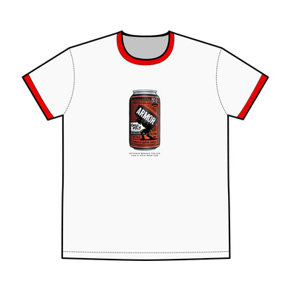 ARMOR BEER Men's Staple Ringer Tee