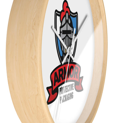 Stylish Wall Clock with Armor Protective Packaging Design, Modern Home Decor, Gift for Him, Office Decor, Unique Wall Art