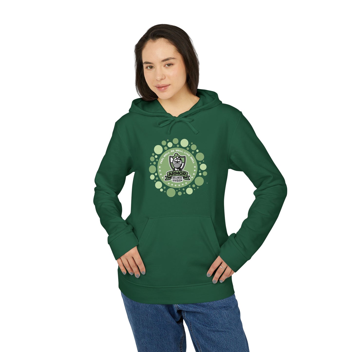 ADIDAS YOGA DESIGN Unisex Fleece Hoodie