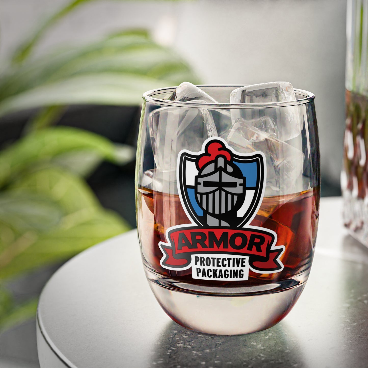 ARMOR DRINKIN Whiskey Glass